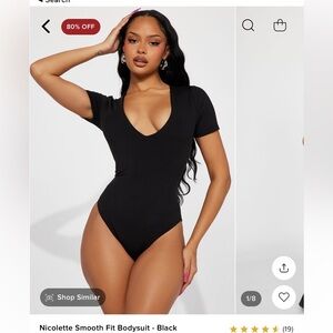 Fashion nova Nicolette Smooth Fit Bodysuit